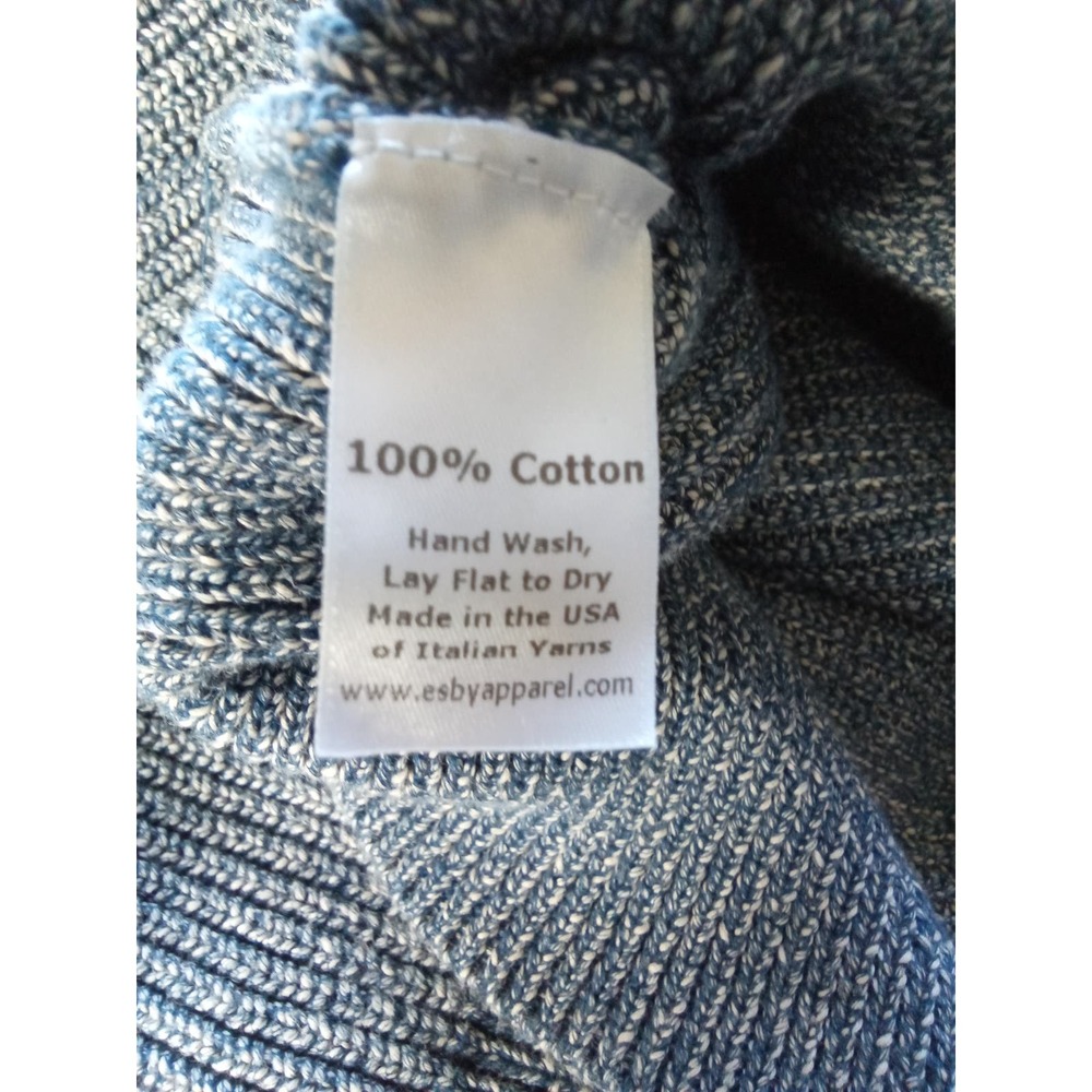 esby Blue Crewneck Sweater - Picture 6 of 8